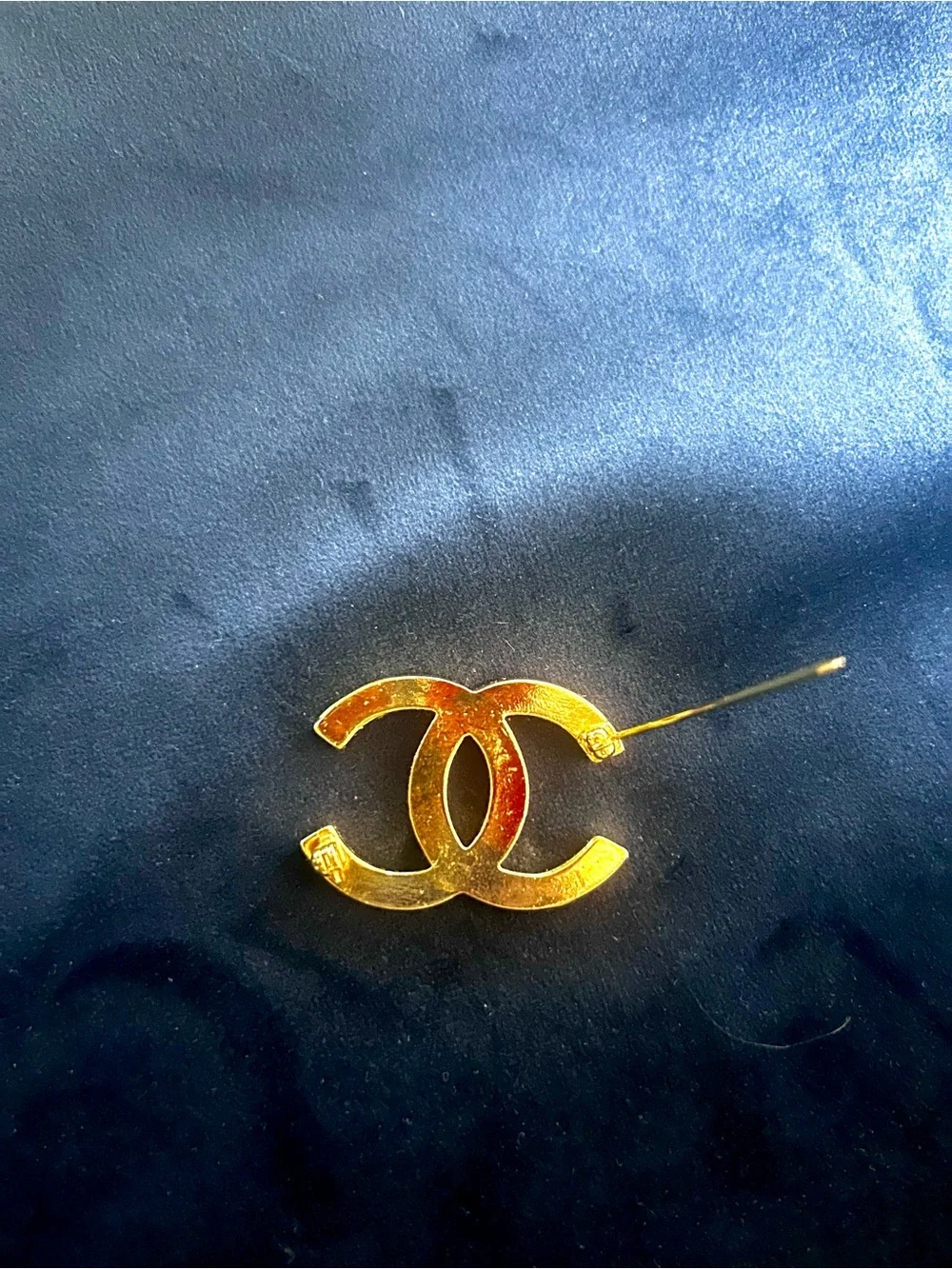 Neiman Marcus Gold Interlocking Logo Brooch